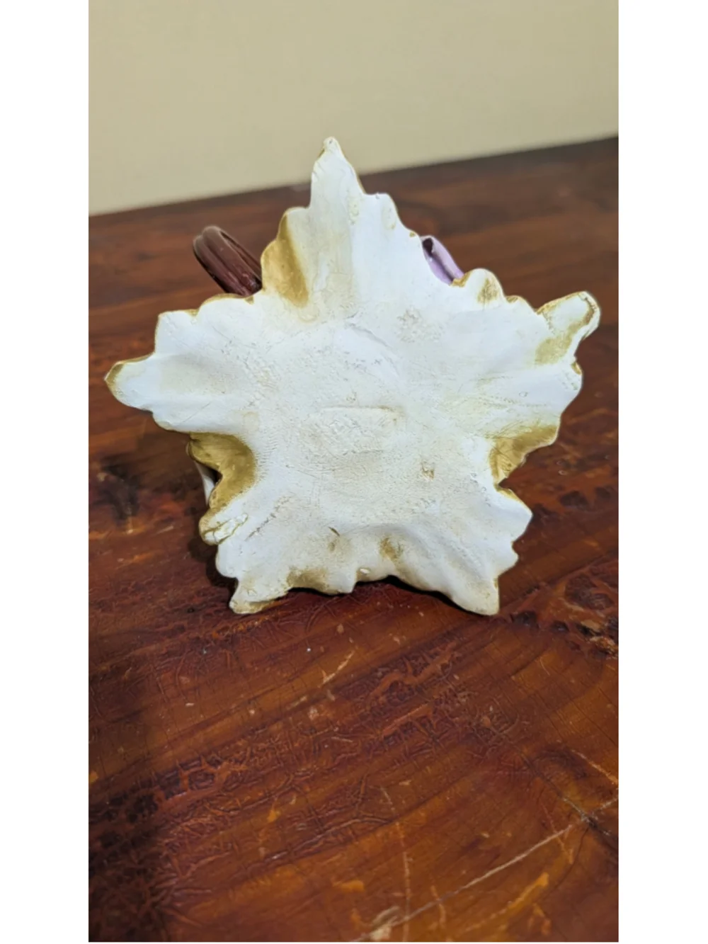 Floral Ceramic Capodimonte Candle Holder One Size Multicolor in